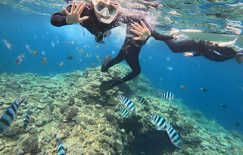 Okinawa: Onna Blue Cave Snorkeling & Diving Experience | Cantonese Instructor - From check-in to the water