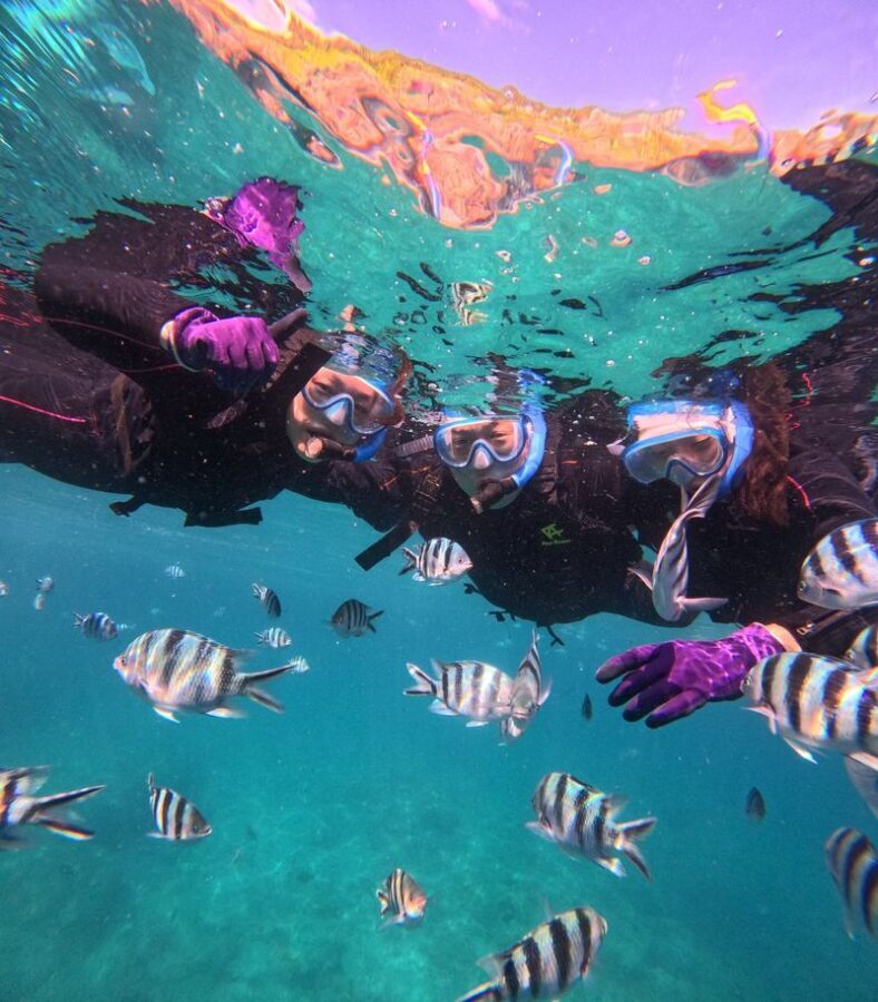 Okinawa, Onna Village | Blue Cave Snorkeling + Clear Kayak Experience | With GoPro Filming - Starting at Marine Club CREA
