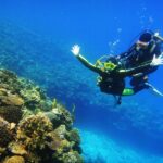 Okinawa Onna Village Blue Cave Snorkeling & Scuba Diving Experience - From pickup to Maeganeku Port