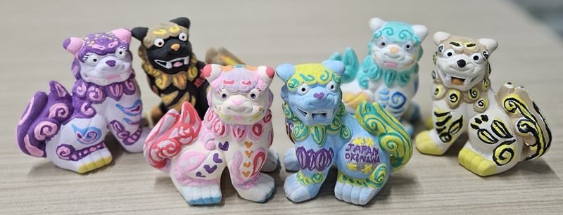 Okinawa Onna Village Shisa Painting Experience - What you’ll do at Marine Club UMI
