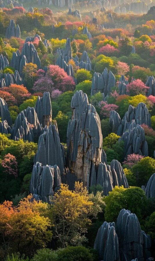One-day private car tour of Yunnan Stone Forest/Jiuxiang/Dianchi Lake - From Kunming to the Stone Forest