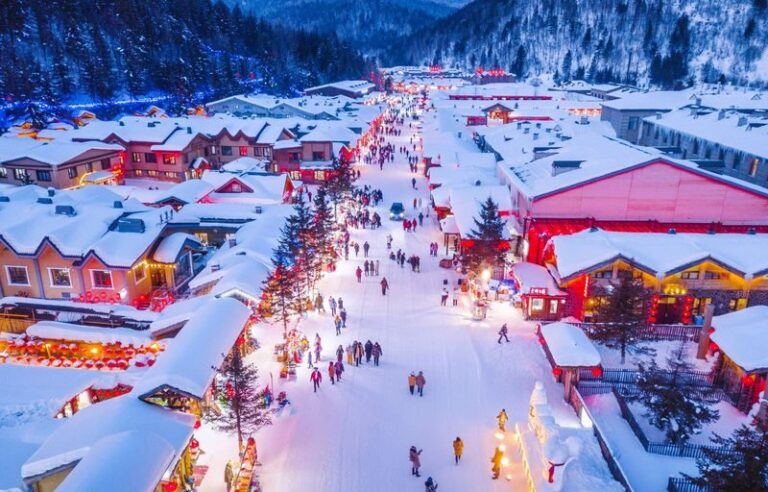 One-day tour of Snow Town - Datudingzi Mountain: open snow and a high viewpoint