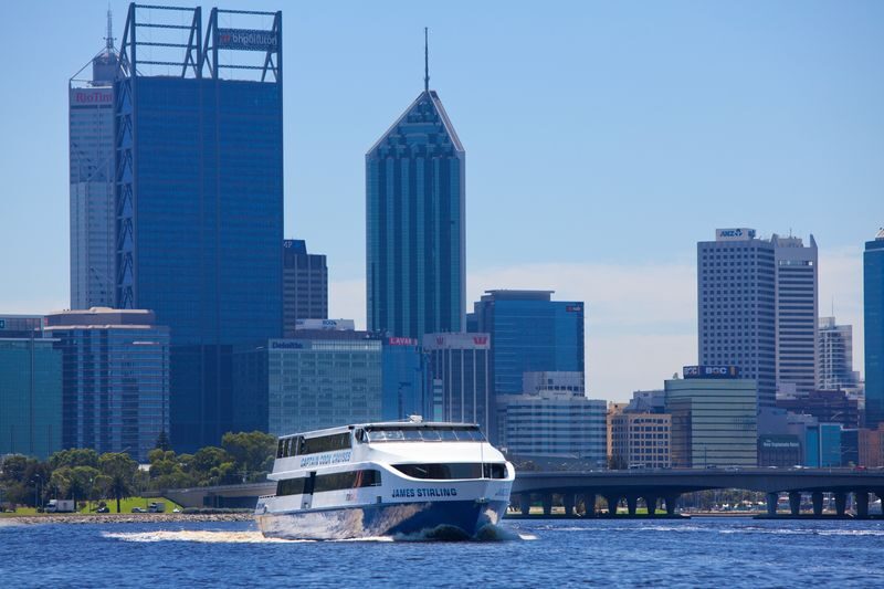 One Way Cruise Between Perth and Fremantle - Leaving Barrack Street Jetty