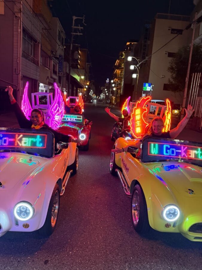 Osaka: Go-Kart Experience | Drive Through Osakas Famous Streets - The Glico sign, Namba and Osaka’s neon
