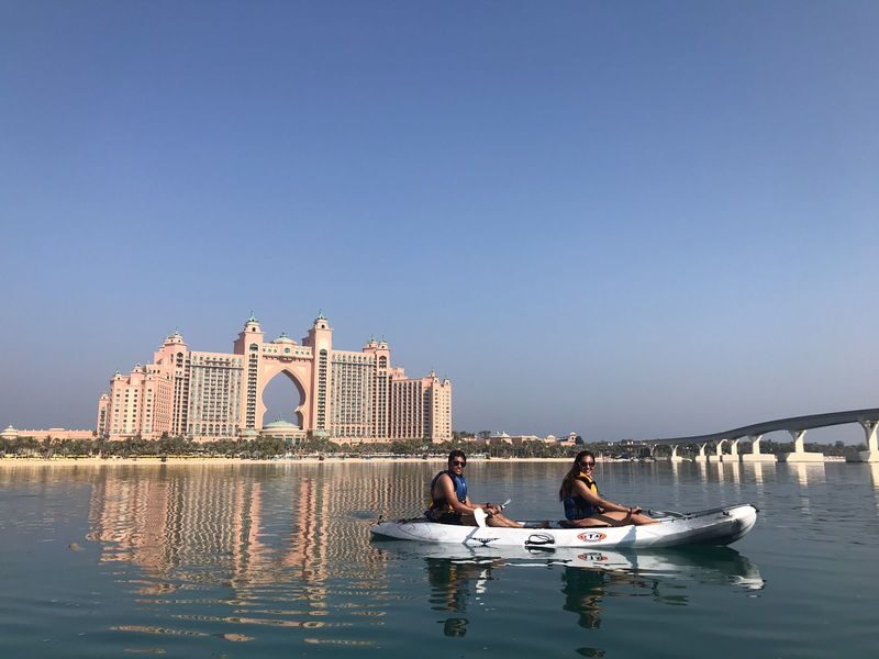 Palm Jumeirah Kayak Tour in Dubai - What happens from launch to return