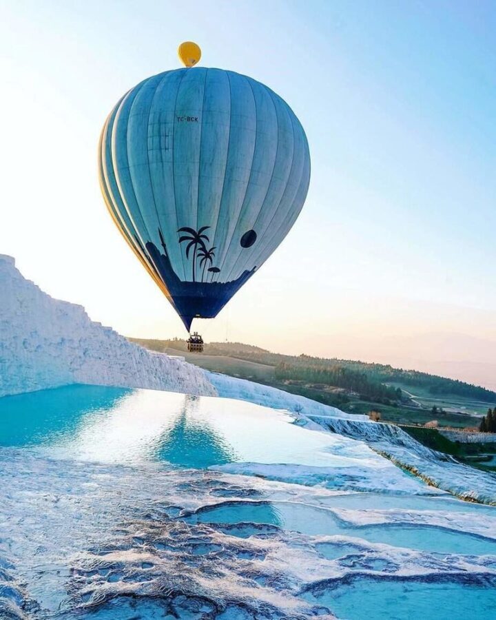 Pamukkale: Hot Air Balloon Flight with Hotel Pick Up - Hotel pickup, warm drinks, and the wait before takeoff