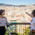 Panoramic Barcelona: E-Bike with Montjuic Cable Car and Boat Trip - Starting in El Raval and riding Paral·lel