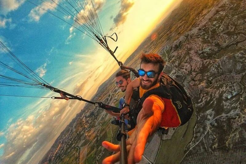 Paragliding Experience in Cappadocia - Pickup, launch, and the flight