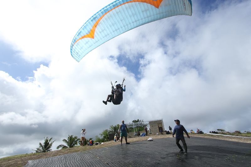 Paragliding Experience in Nusa Penida Bali - The view, the GoPro and the flight length