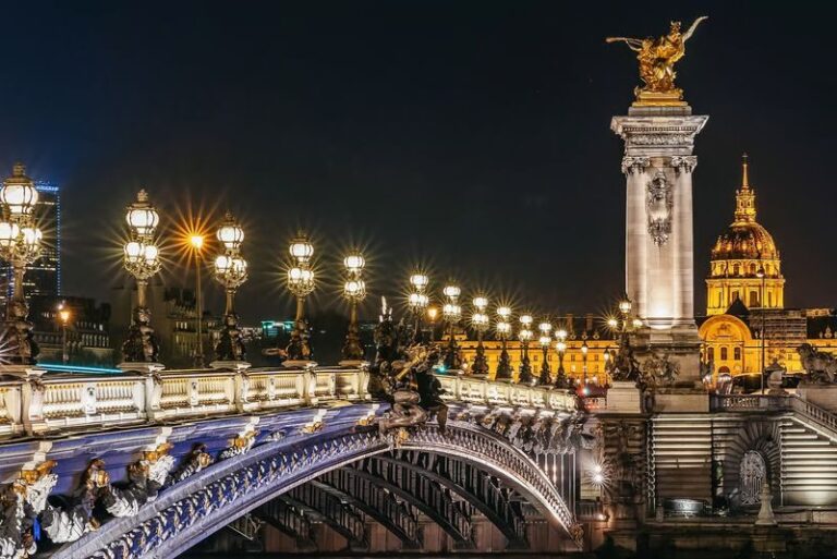 Paris Seine River Cruise Tour at Night with Waffle Tasting - What you see from Port de la Bourdonnais