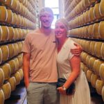 Parmesan cheese, Parma ham and balsamic vinegar factory tour - At the dairy: from fresh curds to aging wheels