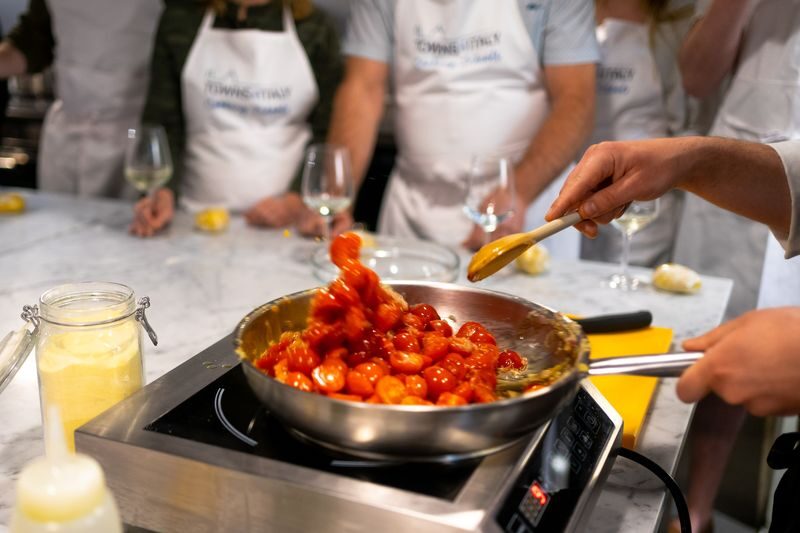 Pasta and Gelato Authentic Cooking Class in Florence - A shared meal closes the class