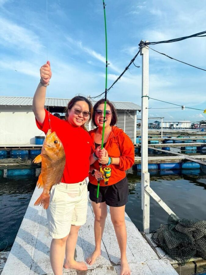 Penang Sea & Island Experience - The floating platform: where the action happens