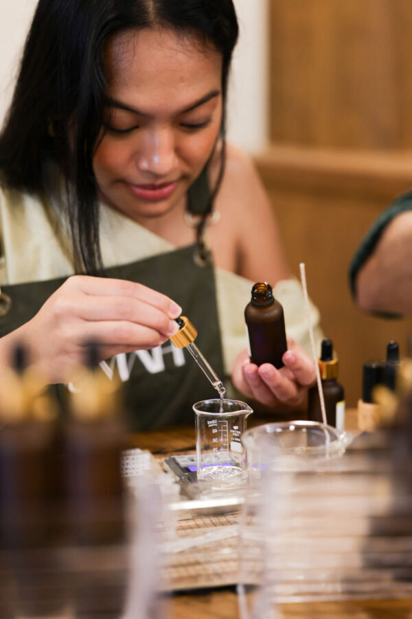 Perfume, Candle And Room Spray Making Class at Umah Living Bali - Making your candle and second creation