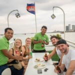 Phnom Penh Silk Island Tour & Sunset Cruise - Mongkol Serey Temple and a local market