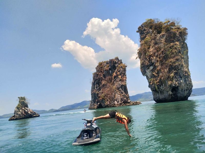Phuket 4-Hour Jet Ski Island Hopping with Transfers - Check-in, briefing and group pace