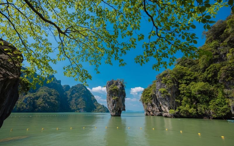 Phuket James Bond & Hong Islands Full-Day Catamaran Tour - Setting off from Phuket by catamaran