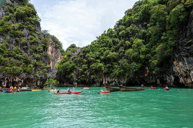 Phuket James Bond Island Full-Day Tour with Kayaking - Monkey Temple gives the route a first stop