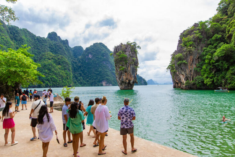 Phuket James Bond Island & Phang Nga Bay Longtail Boat Tour - The longtail boat sets the pace