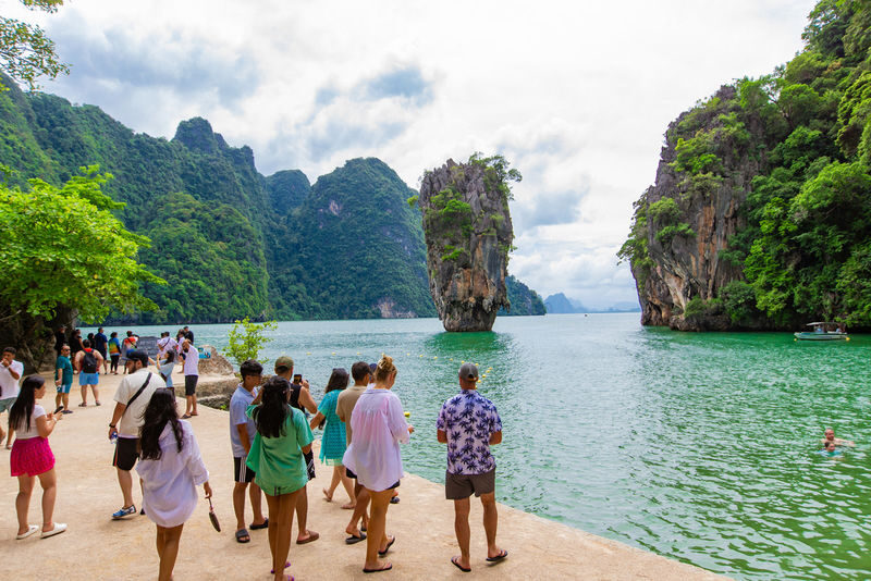 Phuket James Bond Island & Phang Nga Bay Longtail Boat Tour - The longtail boat sets the pace