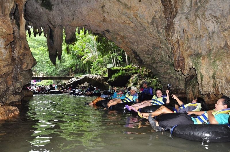 Pindul and Jomblang Cave Day Tour with River Tubing Experience - Pindul offers a softer landing after Jomblang