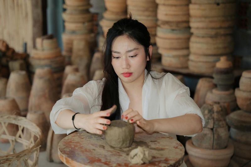 Pottery Workshop Experience at Nha Trang Xua - From Clay Work to Color and Glaze