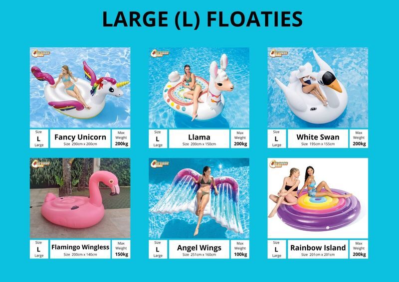 Premium Bali Floaties Rental - Delivery, inflation, and collection at your accommodation
