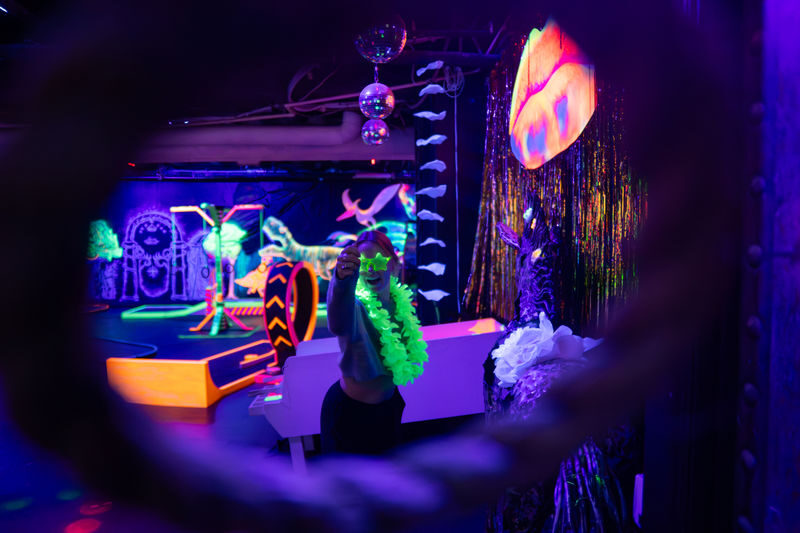 PuttnGlow - Glow in the Dark Mini Golf Queenstown - Nine holes, then eight ways to change the game