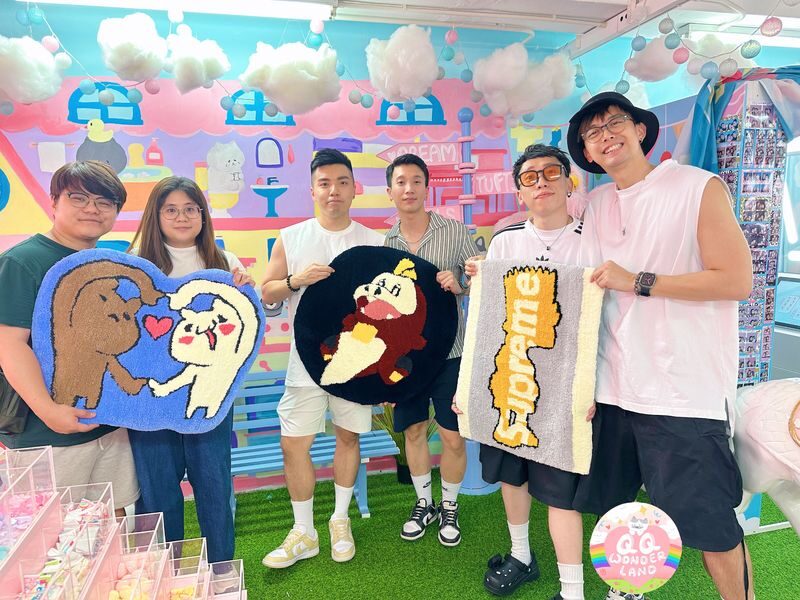 QQTufting Rug DIY Workshop | Time & Products Unlimited | Hong Kong Handcraft Flagship Store (Kwun Tong) - Pick a frame that suits your day