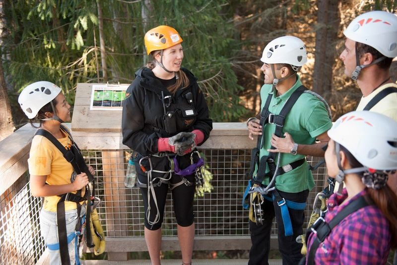 Queenstown Zipline Experience by Ziptrek - Getting to the treehouse above Queenstown