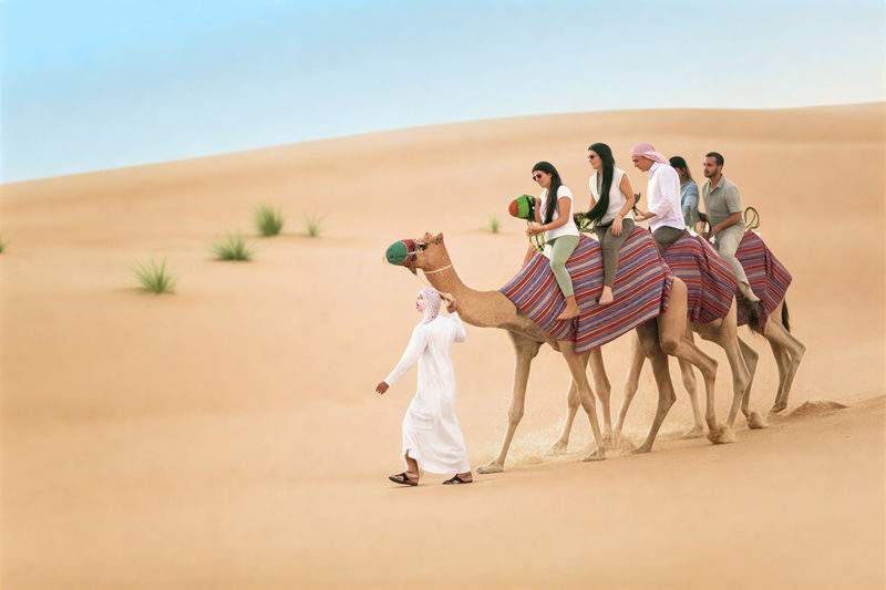 Red Dunes Desert Half-Day Safari with Live Entertainment - From hotel pickup to the desert