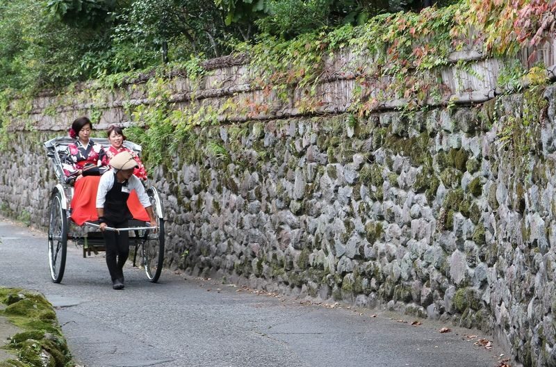 Rickshaw Experience in Yufuin - An hour for temples, the lake and Yunotsubo Street