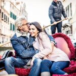 Romantic Evening Gondola Ride on the Grand Canal - From the gallery to the water