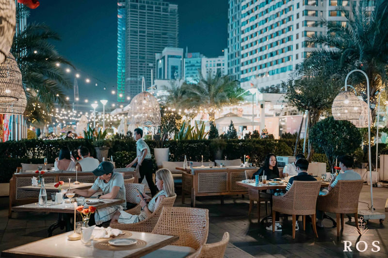 Romantic Riverside Dinner at ROS Yacht Club with Saigon River View - Five courses, with a Southern European influence