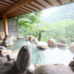 Ryuokyo Canyon Hiking Day Trip | Kinugawa Grand Suspension Bridge + Kinugawa Onsen - A short crossing at Kinu Tateiwa Otsuribashi