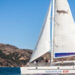 San Francisco Luxury Catamaran Bay Sunset Cruise Experience - A catamaran with two ways to watch