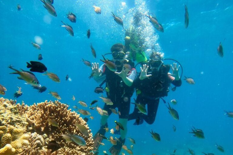 Scuba Diving with Wicked Squid Divers - The bangka ride and the underwater session