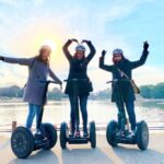 Segway Experience in Showa Kinen Park of Tokyo - Learning to ride before setting off
