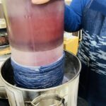 Shibori Class in KYOTO SHIBORI MUSEUM - The dyeing is short, but the reveal is the reward