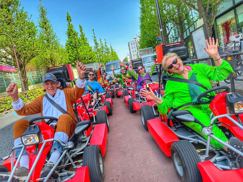 Shibuya Street Go-Kart Experience by Original Street Kart Shibuya - Harajuku and Omotesando add contrast