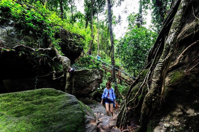 Siem Reap Sacred Mountain & Waterfall Day Tour - Poeng Ta Kho: a high-view opening