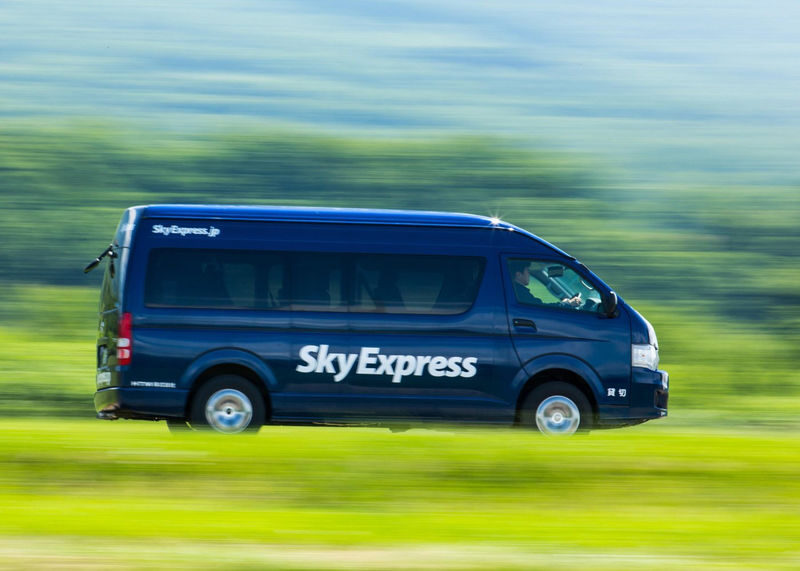 SkyExpress: Furano & Biei Customized Private Day Tour (1-8 Guests) - Blue Pond and the Biei countryside