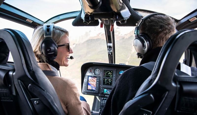 Snow Landing from Glenorchy - What the 25-minute flight feels like