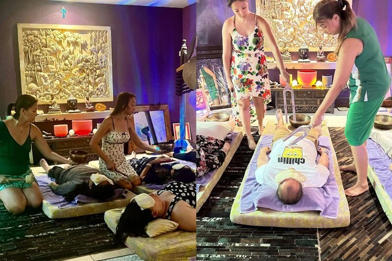 Sound Healing Experience by Tirta Spa Boracay - En Calvert’s role and the teaching element