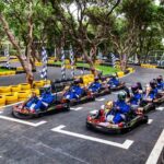 Speed Racer (Window of the World, Shenzhen) - Choosing a solo, tandem, or family kart