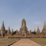 Start slowly in the morning! Half-day tour of the World Heritage Ayutthaya Ruins: Tour 5 major ruins (departing from Bangkok / with Japanese guide) (E5) - Wat Yai Chaimongkol and its 72-meter pagoda