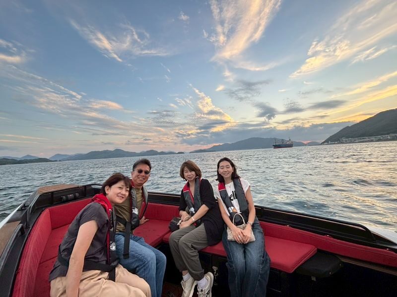 SUIGUN RIB TOURS: Onomichi Cruise Experience - A boat built for a steadier ride