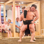 Sumo Show Experience with Hot Pot & Mochi-Pounding in Tokyo - The ring is the main event