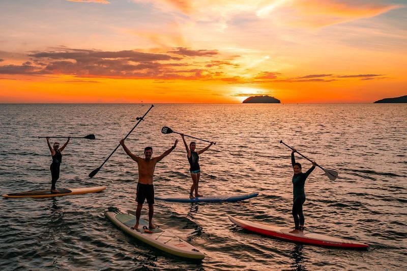 SUP Guided Morning or Sunset Experience in Sabah - Morning light or a sunset session