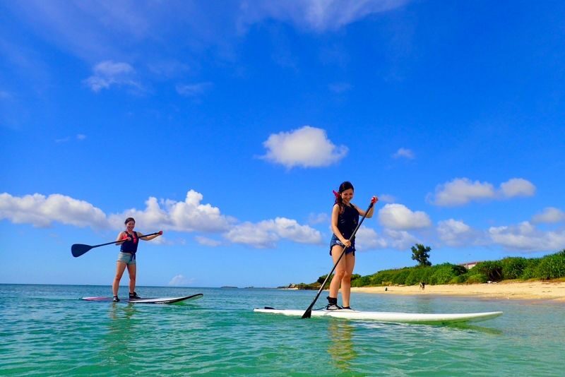 SUP, Kayak & Blue Cave Snorkeling Experience at Okinawas Natural Beach (Free Photos) - Kayak, SUP, and snorkeling: choose the right package